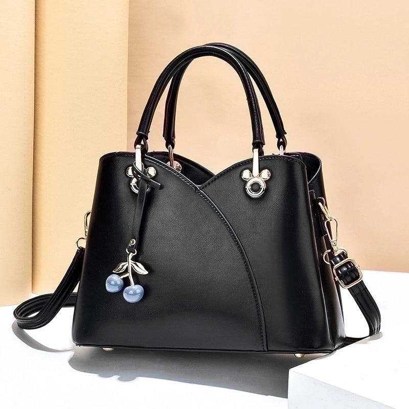 Women's Medium All Seasons Pu Leather Basic Tote Bag