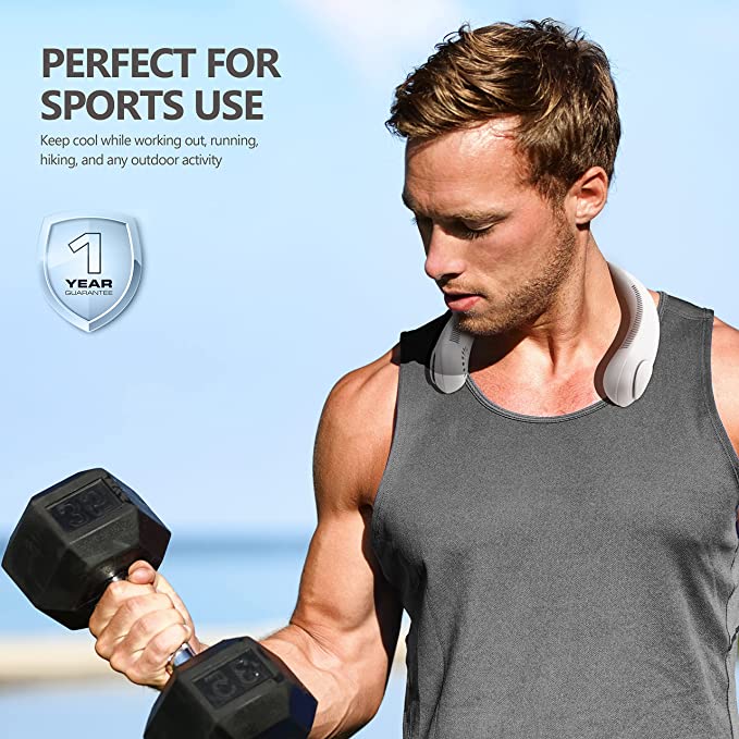 New Hands Free Bladeless Portable Neck Fan【Buy 2 Save $25】
