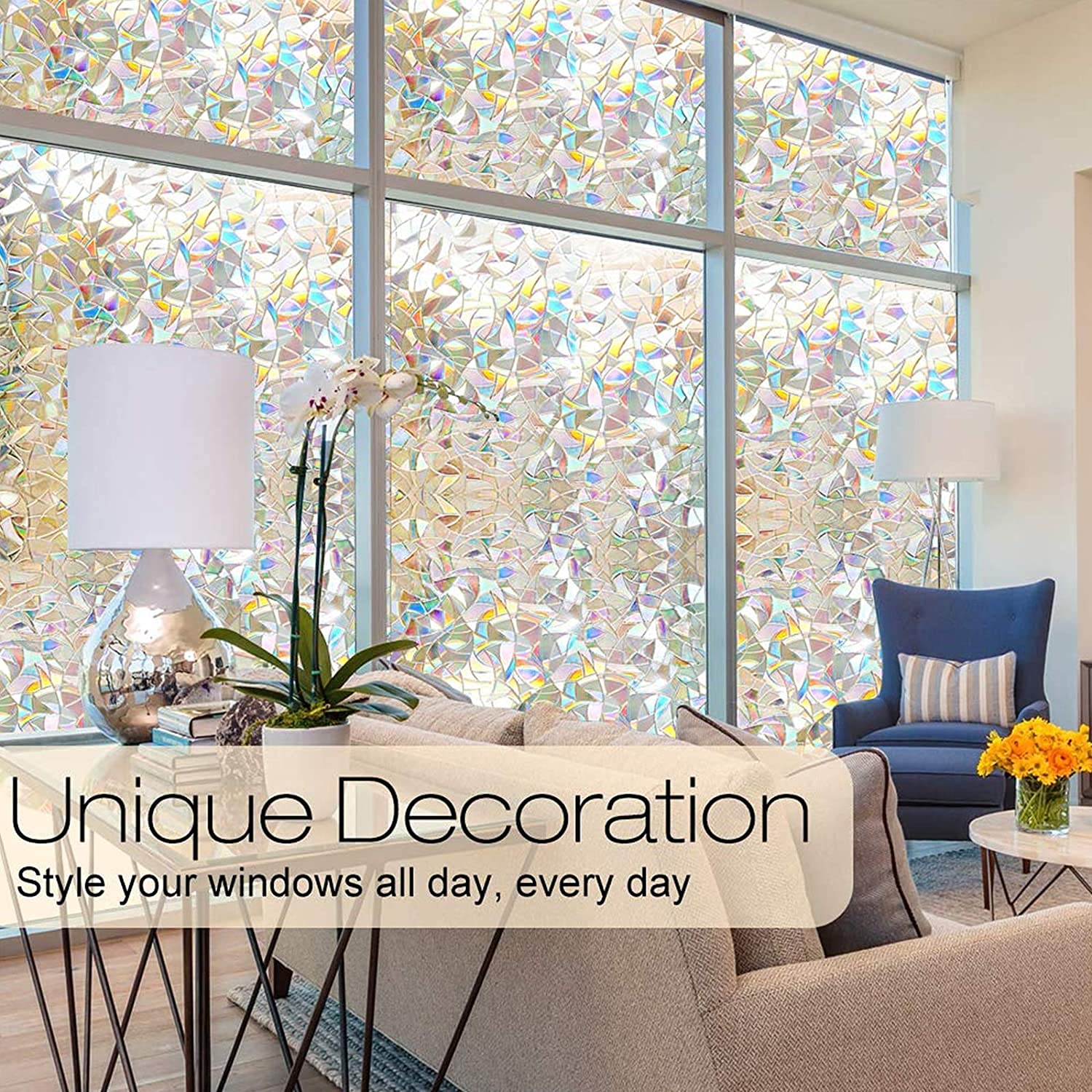 🔥2024 Sale - Privacy Rainbow Window Film