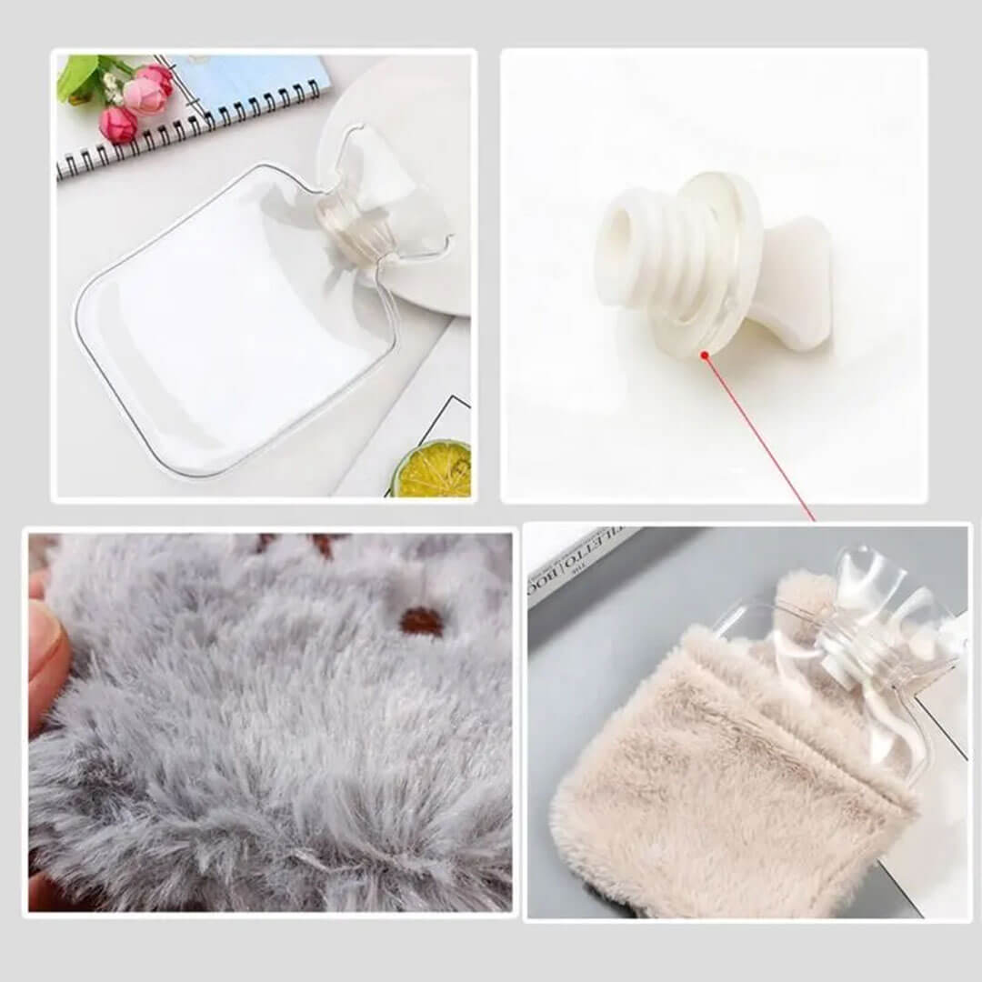 Cute Cartoon Hot Water Bag with Cover