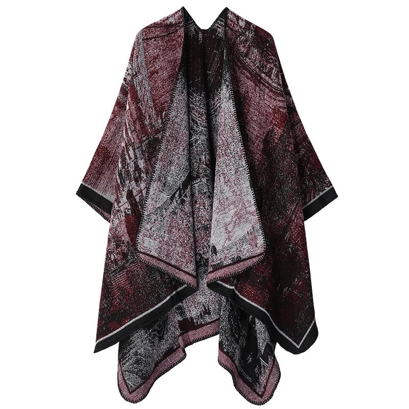 Unisex Ethnic Style Geometric Imitation Cashmere Shawl