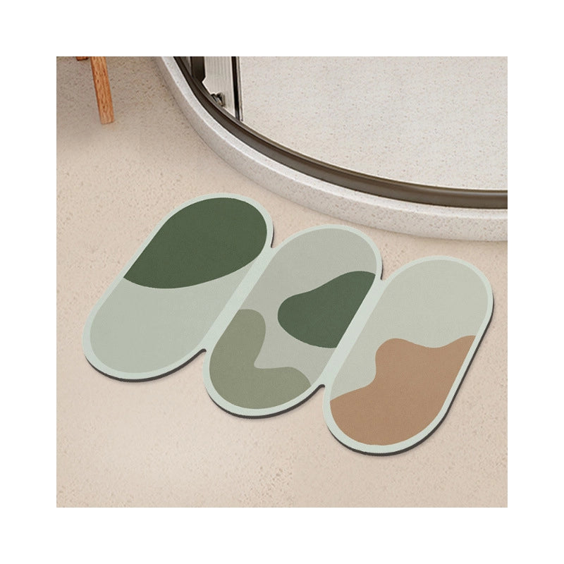 Cute Geometric Diatom Ooze Carpet Bathing