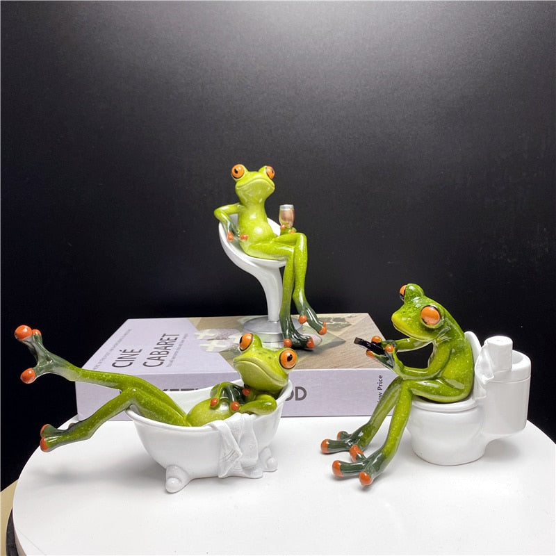 Most Interesting Frog In The World Sculptures