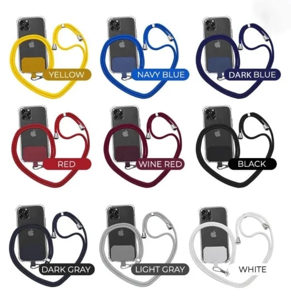 (🔥2023 Hot Sale - Save 49% OFF🔥) Universal Crossbody Nylon Patch Phone Lanyards-Buy one. get one free. Only 9.9 per unit