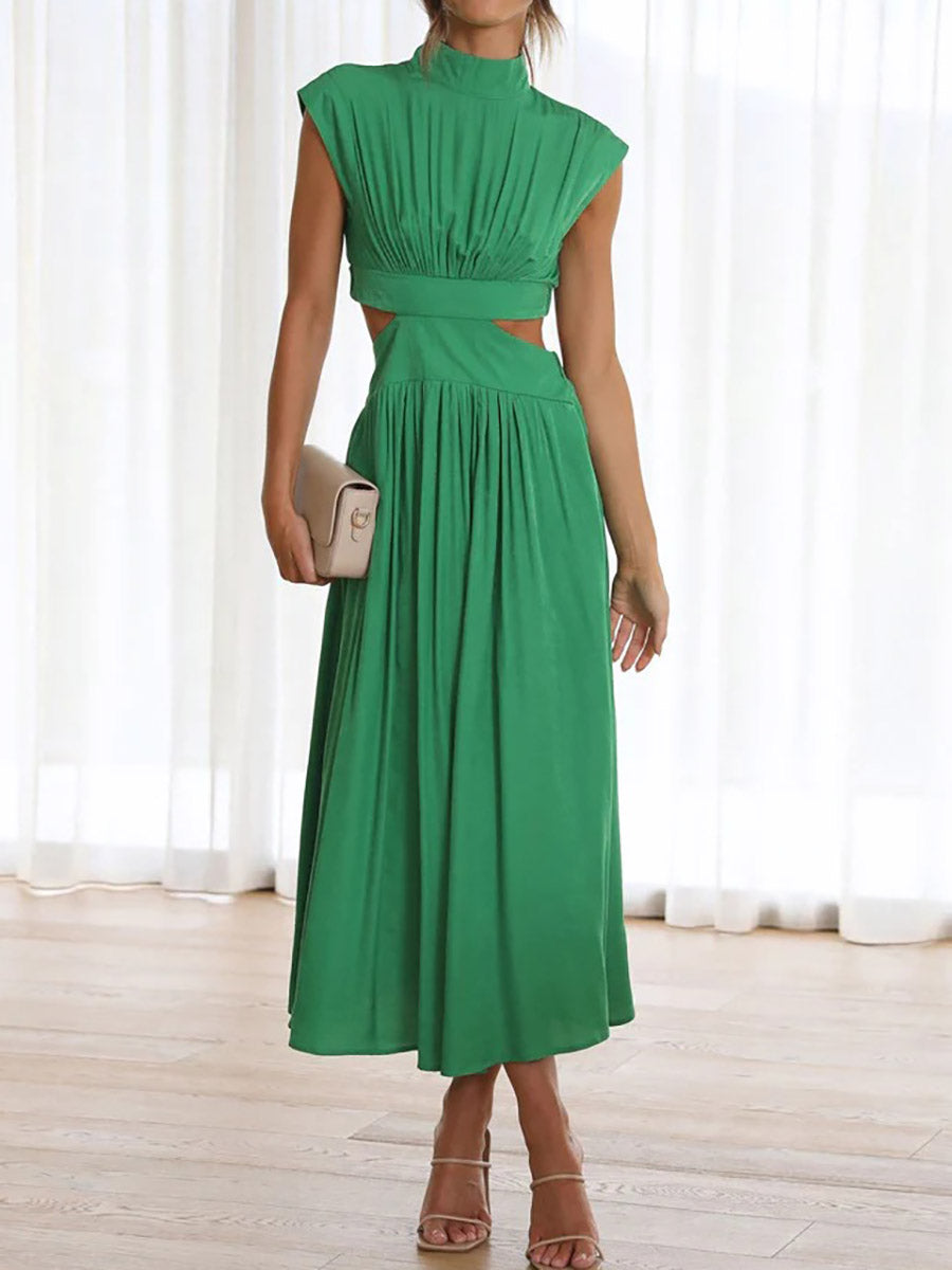 Macaron Color Waistless Dress