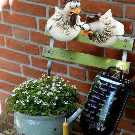 🔥2023 HOT SALE 48% OFF🔥Funny Chicken Garden Fence Decoration