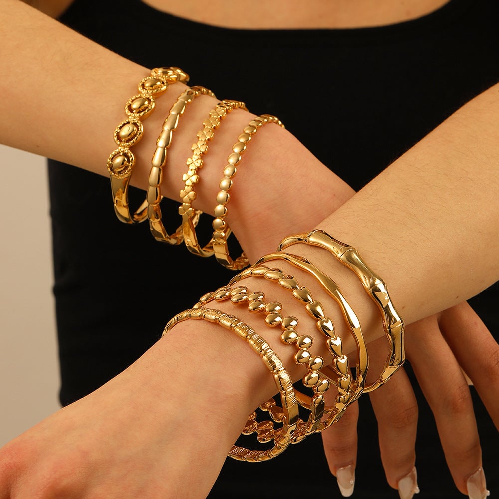 2025 Fashion Bamboo Star Bracelet All-Match Niche Bracelet Jewelry For Women