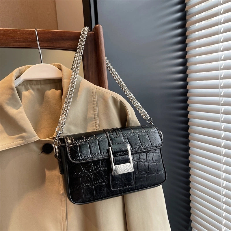 Women's Small Summer Pu Leather Streetwear Shoulder Bag