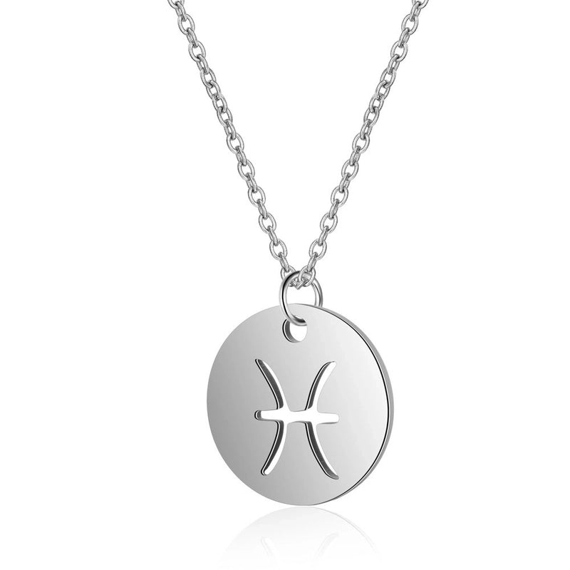 Minimalist Constellation 201 Stainless Steel 18K Gold Plated Polishing Pendant Necklace