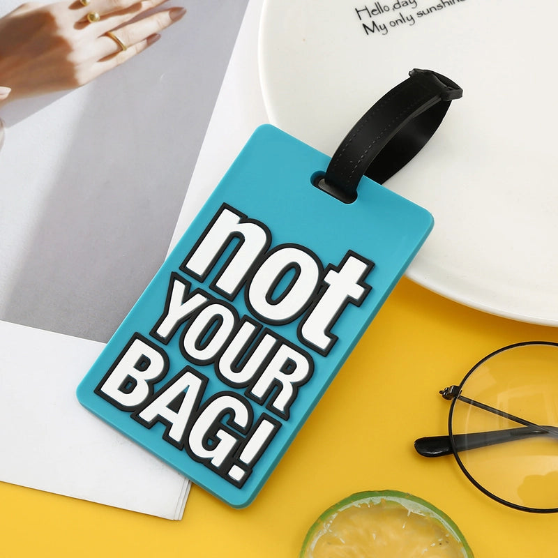 PVC Letter Luggage Tag