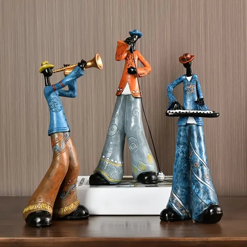 1pc Detailed Band Figure Resin Decoration