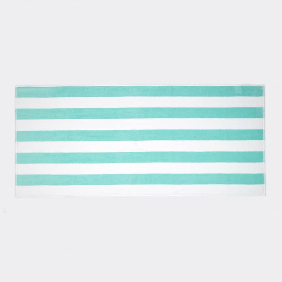 Stripe Pure Cotton Large Pool Towel