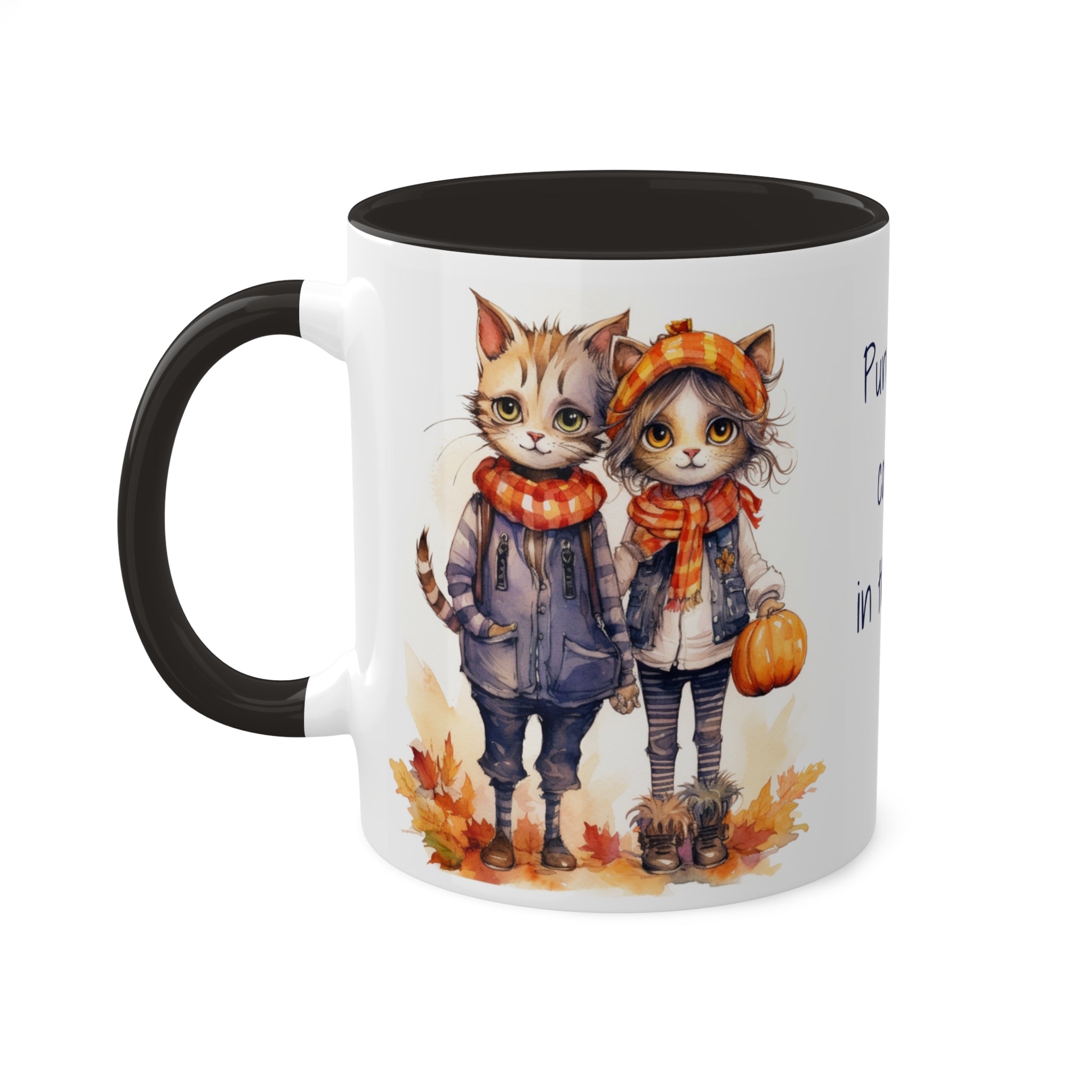 Charlie & Piper Cozy Fall Kitties Mug