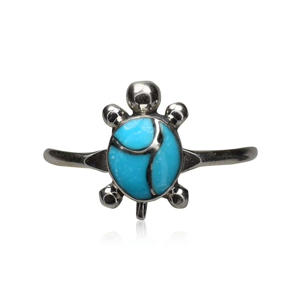 Turtle Inlay Ring