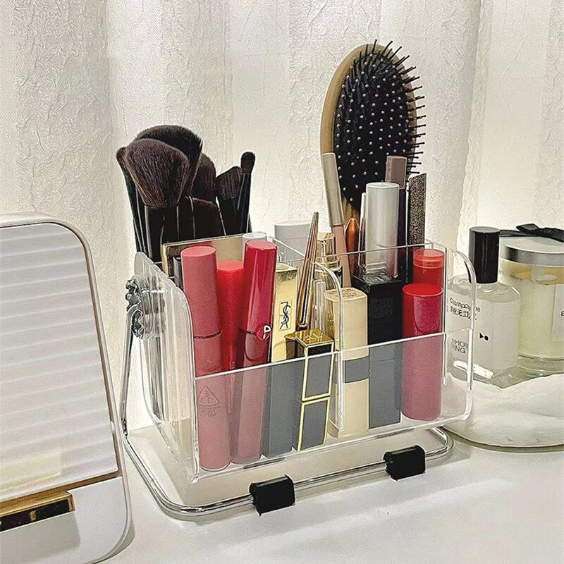 Acrylic Remote Holder - Mobile & Cosmetic Organizer - Home Desk