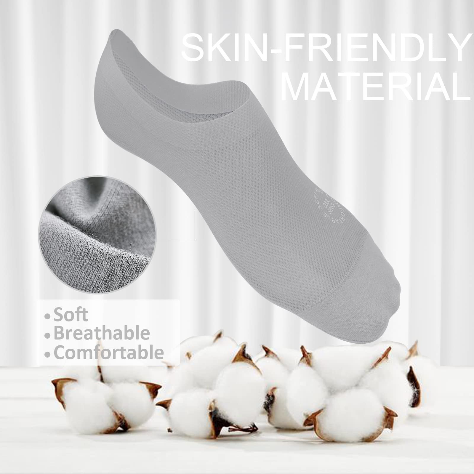 Hot Selling Now🔥Men Ultra Thin Liner Socks Non Slip No Show Socks