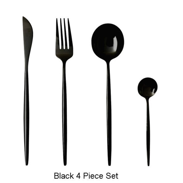 Art Of Food® 4-piece Stainless Steel Cutlery Set. Paris