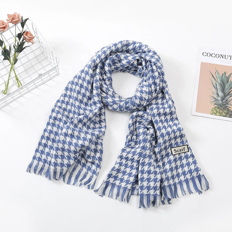 Scarf Women Winter Cashmere Scarf  Dongdaemun Plaid Scarf Autumn New  Scarf