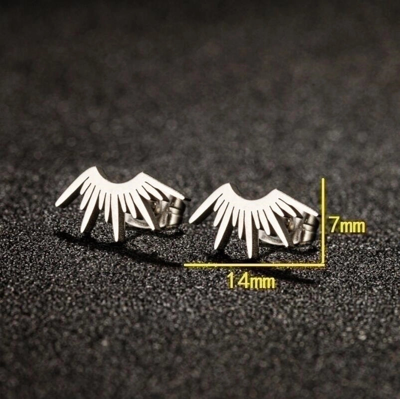 1 Pair IG Style Minimalist Ice Cream Heart Shape Notes Asymmetrical Plating 304 Stainless Steel 18K Gold Plated Ear Studs
