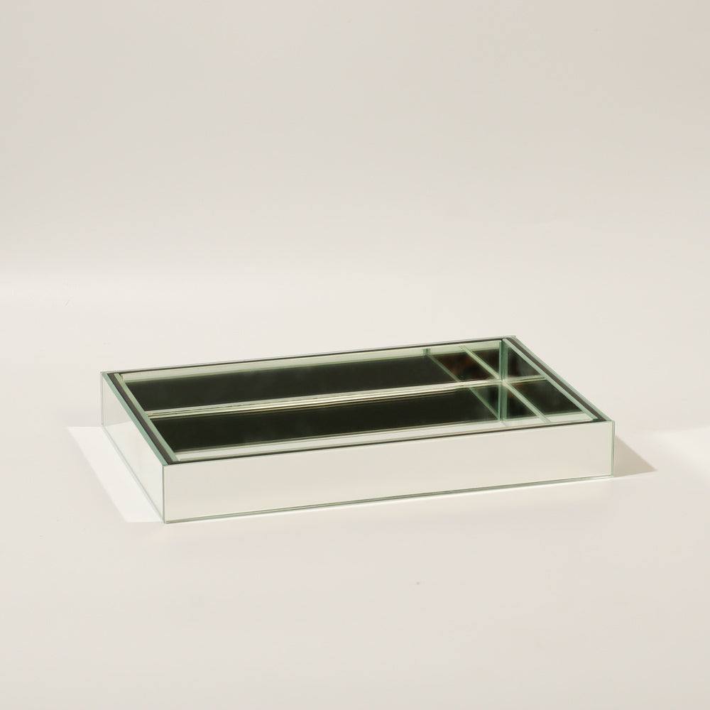 Mirror Valet Tray Small - Silver