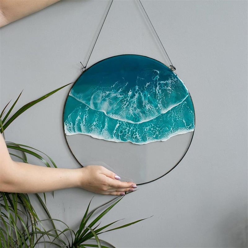 🌊Handmade Window Sea Waves Suncatcher Hangings