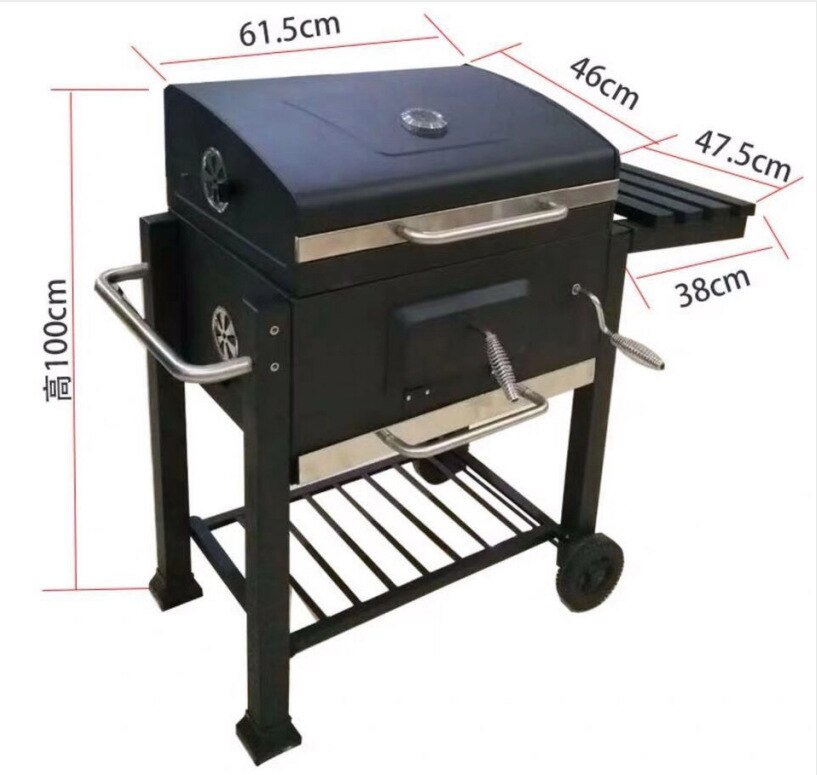 IRON BARBEQUE STOVE GRILL