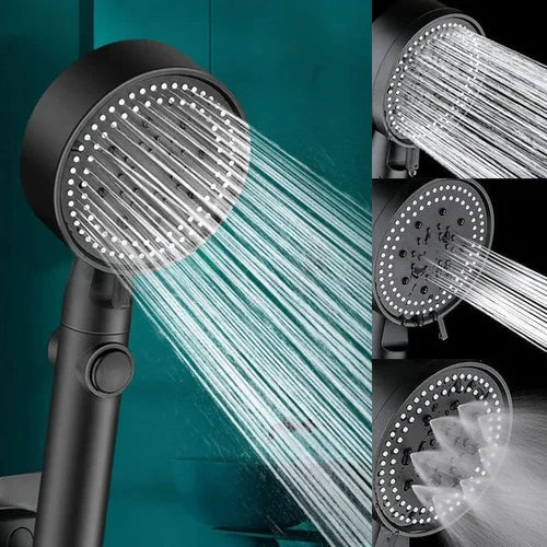 5 Mode Punch Free Shower Head