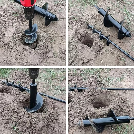 GARDEN AUGER DRILL BIT FOR PLANTING