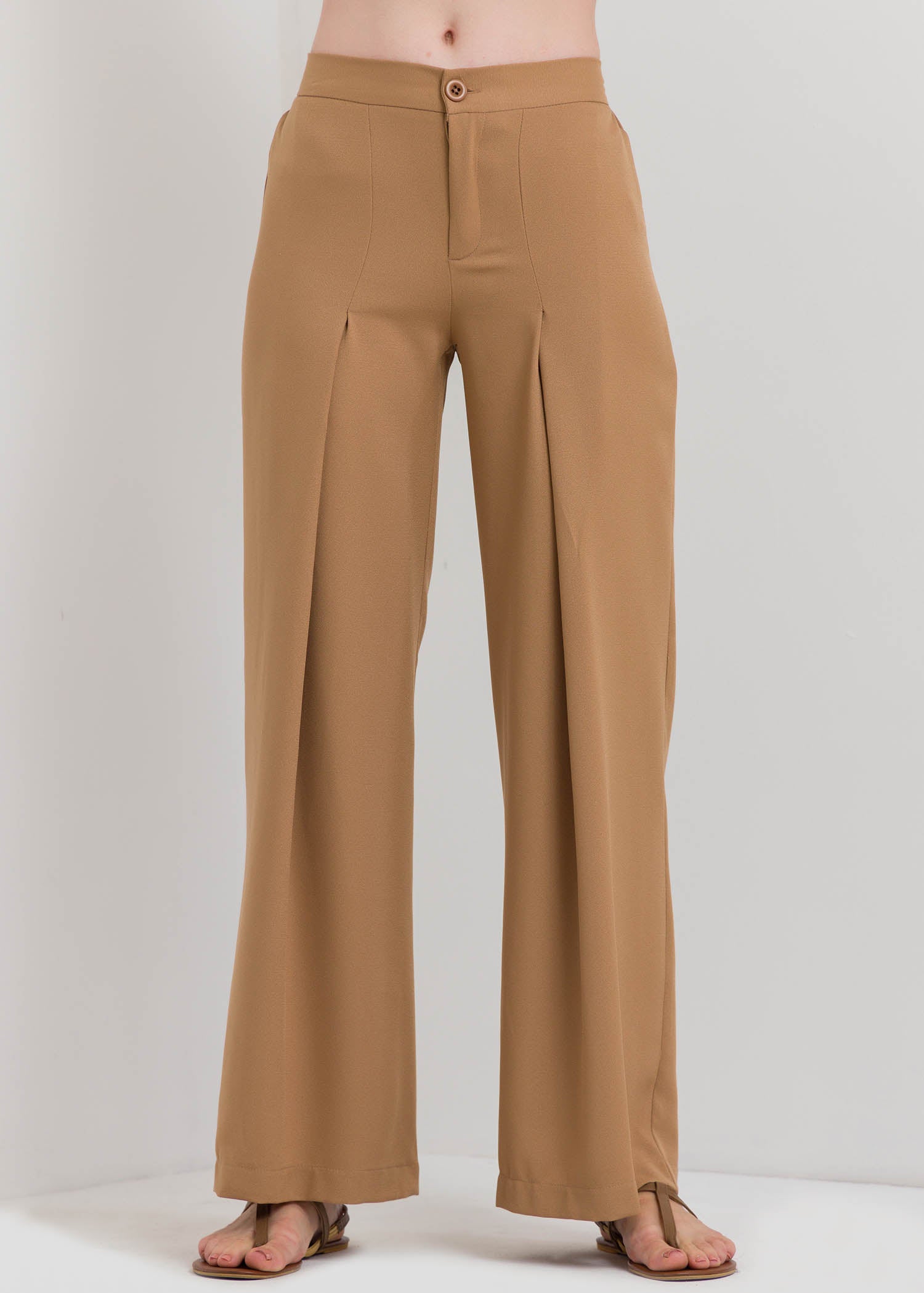 Front Pleaed Pant