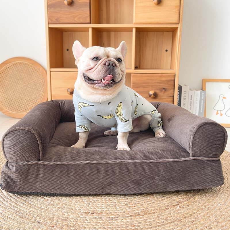 Square Full-wrapped Removable Dog Sofa Bed