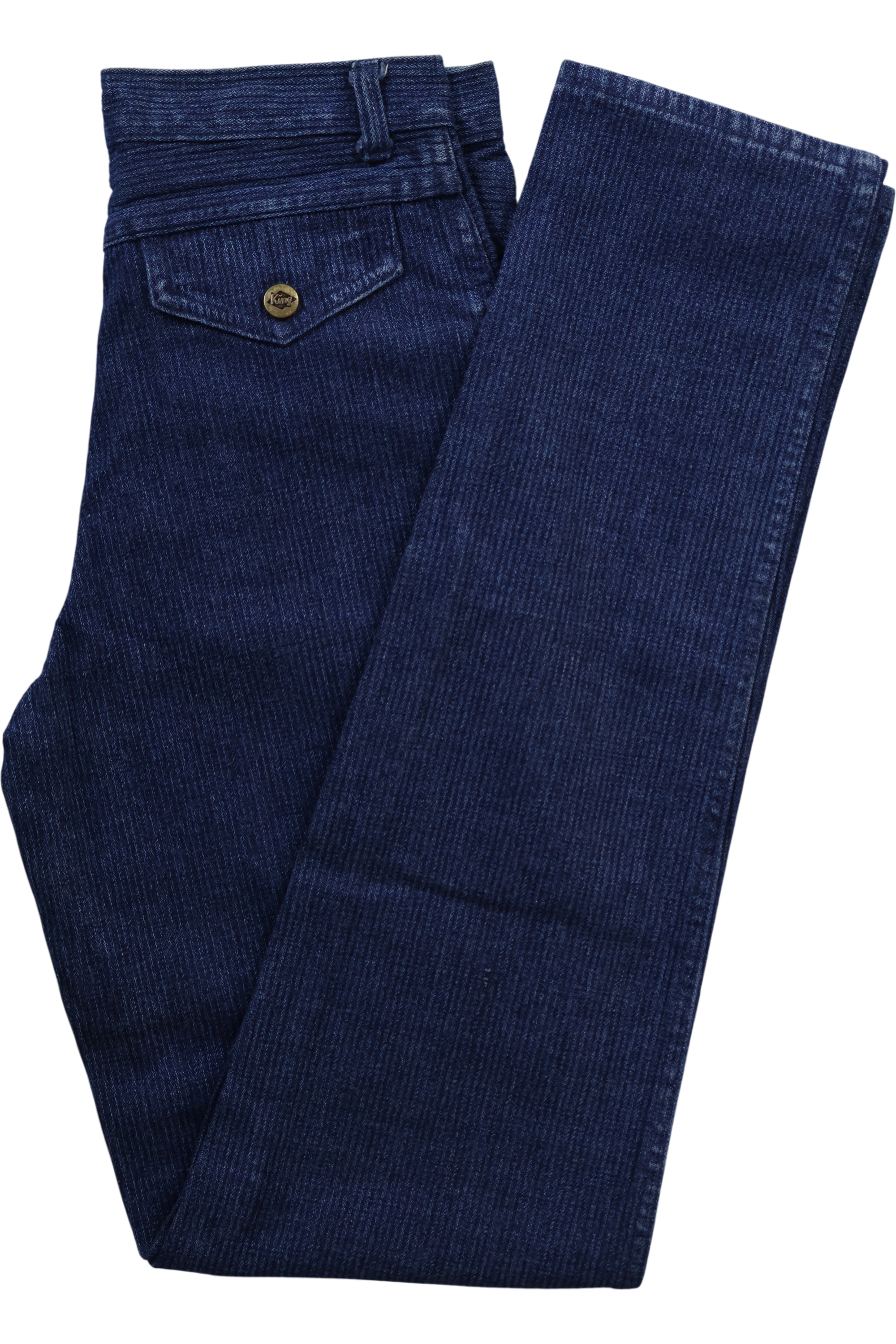 80s Ribbed Tapered Leg King Jeans