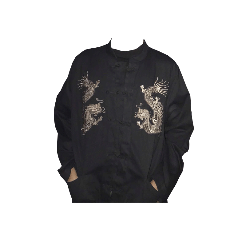 Unisex Embroidered Jacket KF90288