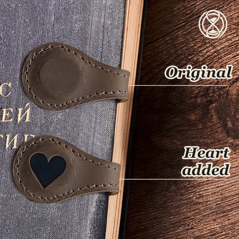 🔥Christmas Special Promotion 49% OFF -🎅 TimelessMark–Personalized Magnetic Leather Bookmark💥Buy 2 Get Free Shipping💥