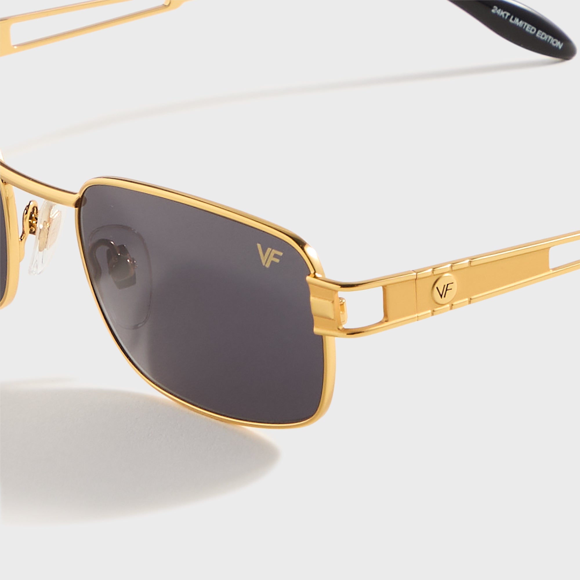 Vintage Frames Dime 24KT - Yellow Gold / Black
