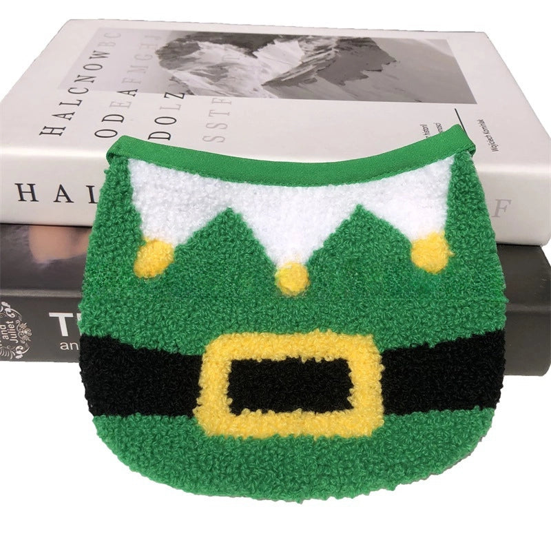 Pet Birthday Bib Cat Birthday Hat Dog Birthday Slippery Towel Cat Birthday Supplies