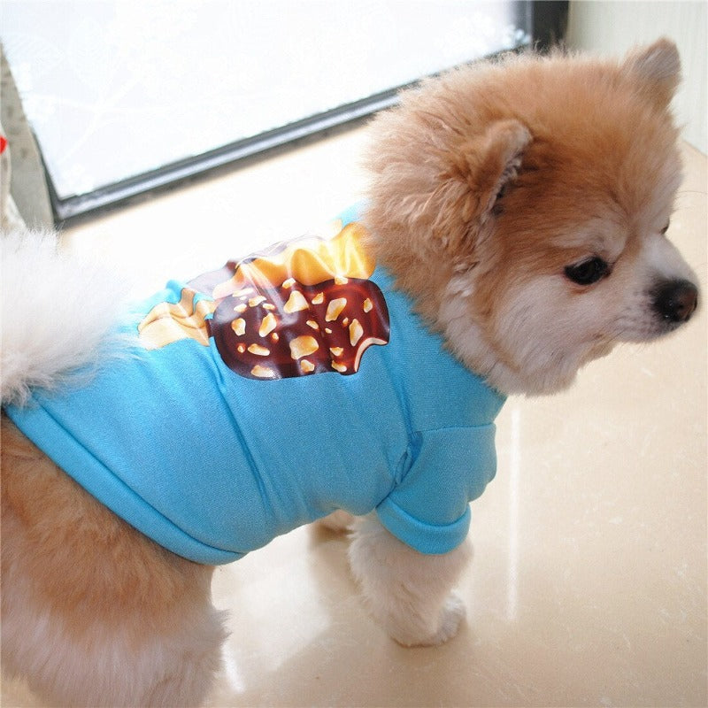 Blue T- Shirt For Dog