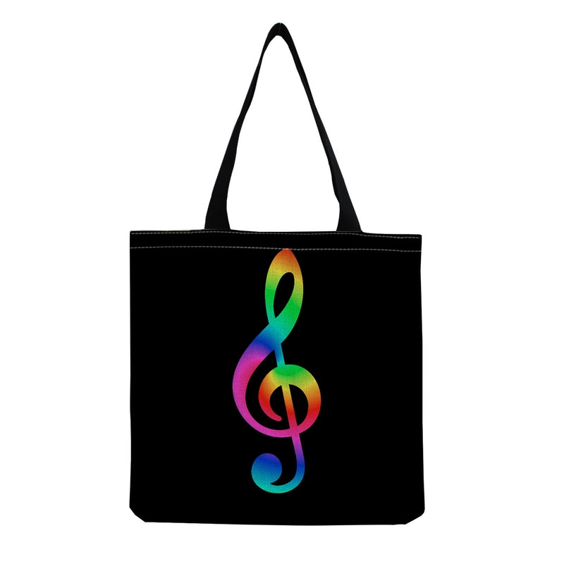 Source Piano Printed Casual Bag Harajuku Style Fashion Shoulder Bag Student Large Capacity Handbag
