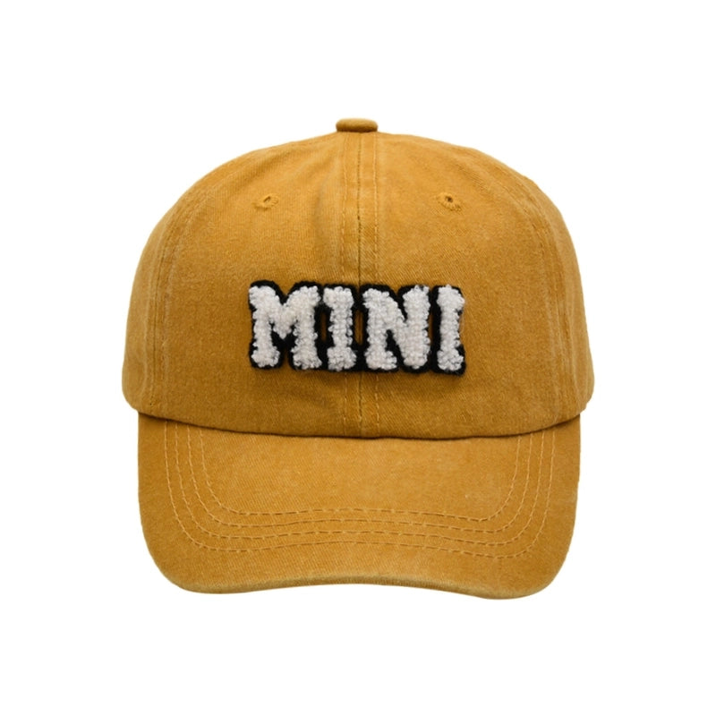 Women's Basic Color Block Curved Eaves Baseball Cap