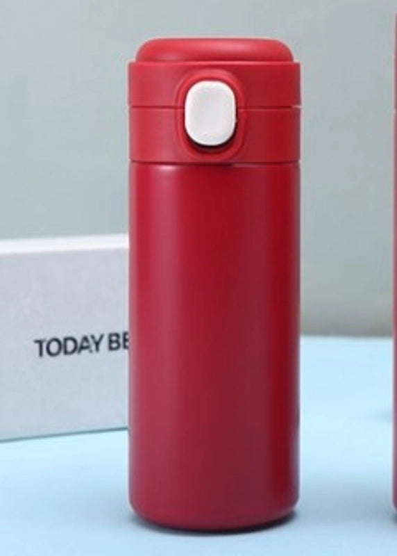 Casual Vacation Solid Color Stainless Steel Water Bottles 1 Piece