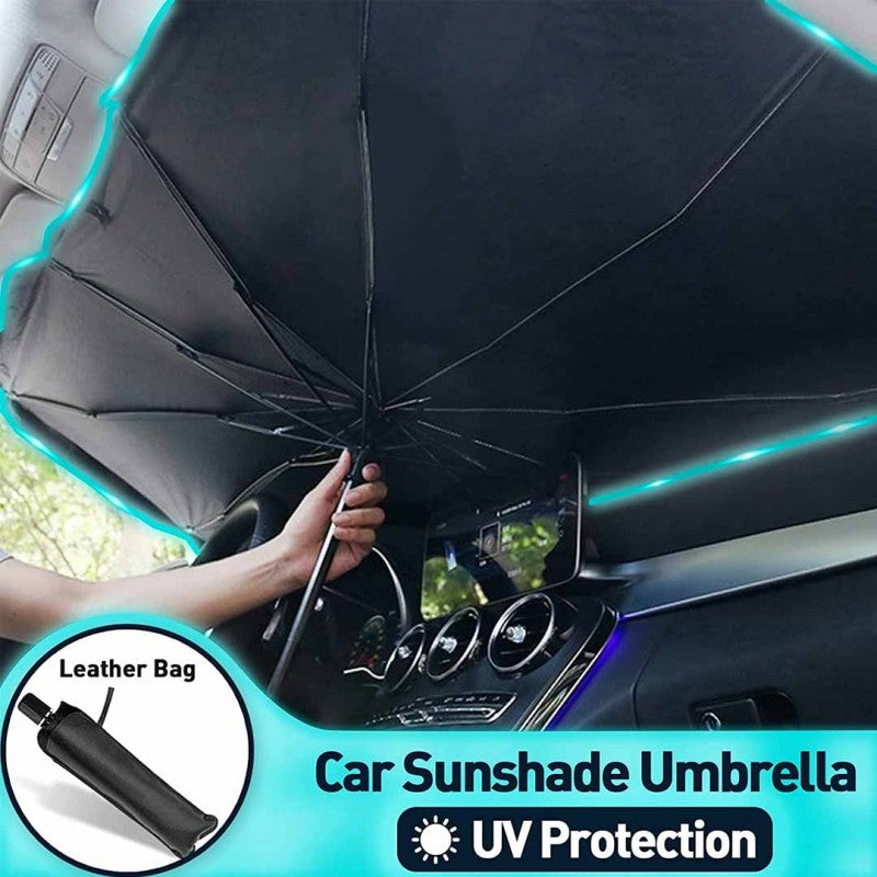 Foldable Car Windshield Sun Shade Umbrella