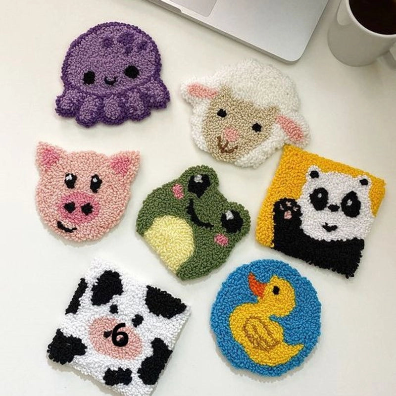 Cute Animal Letter Fruit Felt Cloth Yarn
