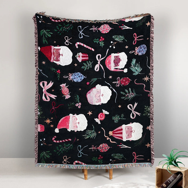 Casual Elegant Cute Elk Cotton Polyester Blanket Couch & Sofa Decor