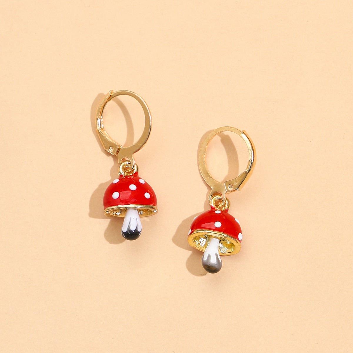 Mushroom Earrings