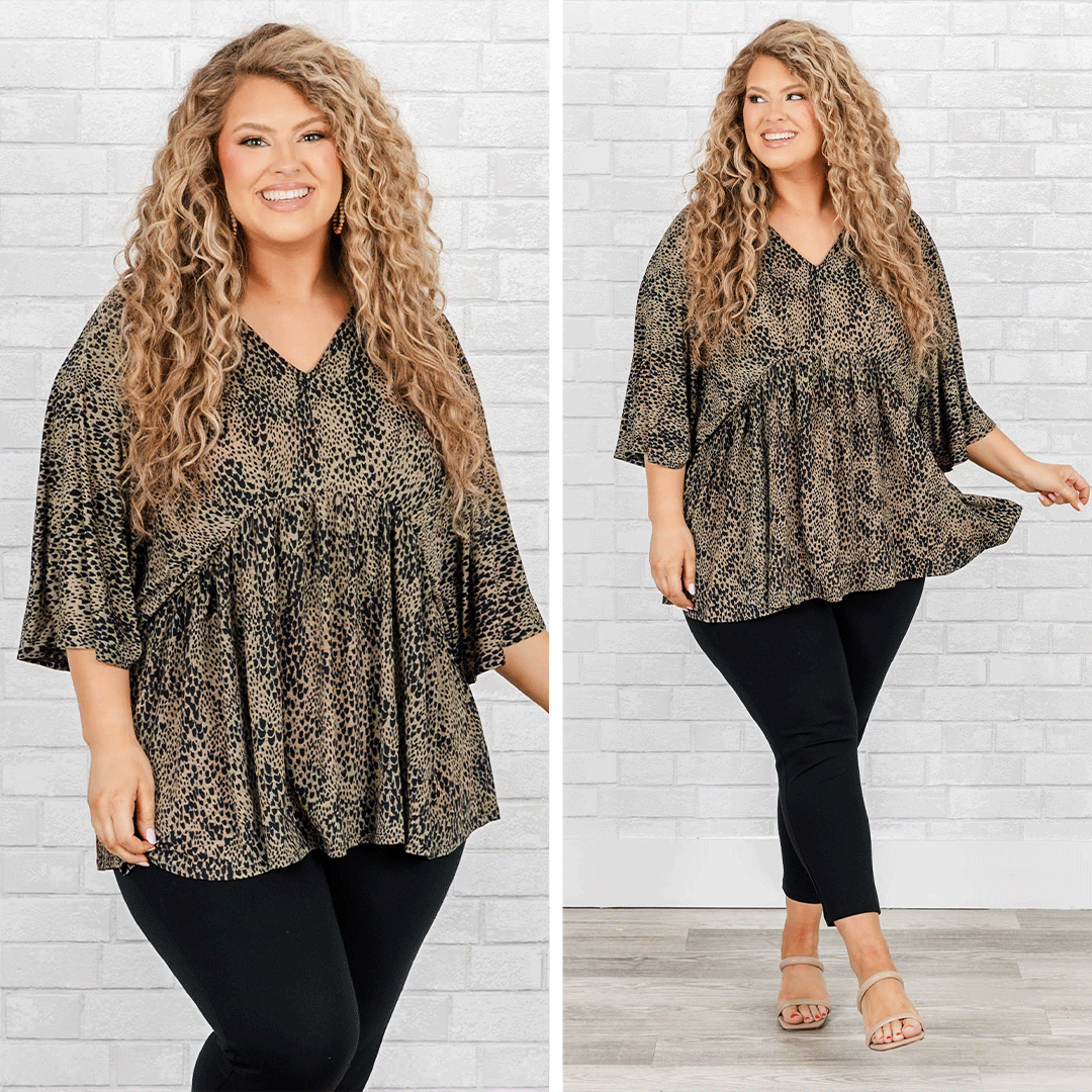 Something To Lose Top. Olive