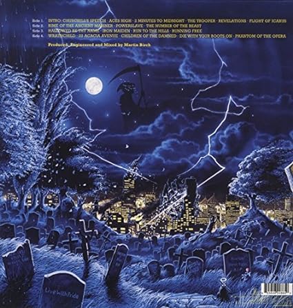 Iron Maiden-Live After Death Vinyl LP
