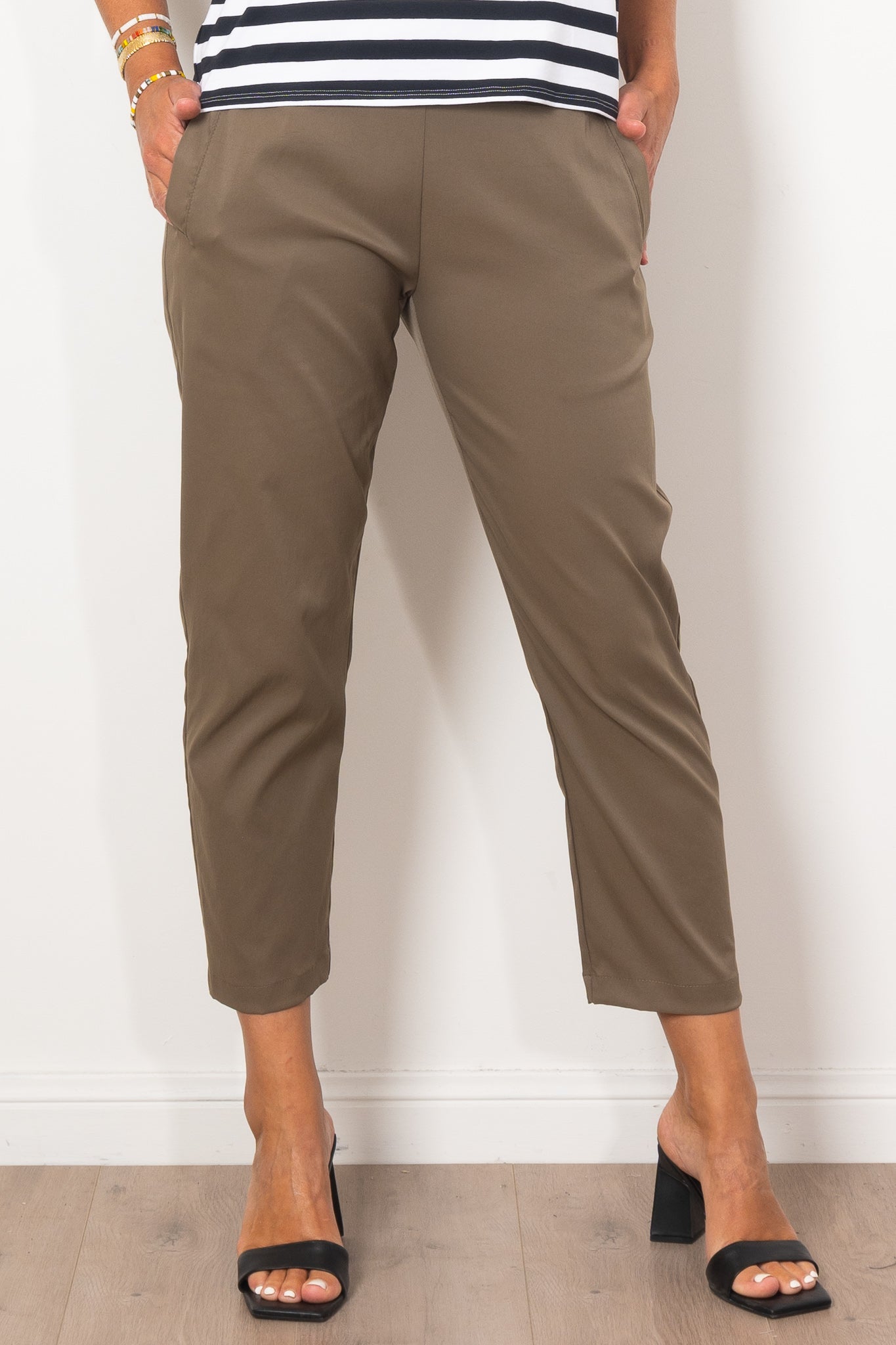 Mela Purdie Welt Pocket Trouser Stretch Chintz