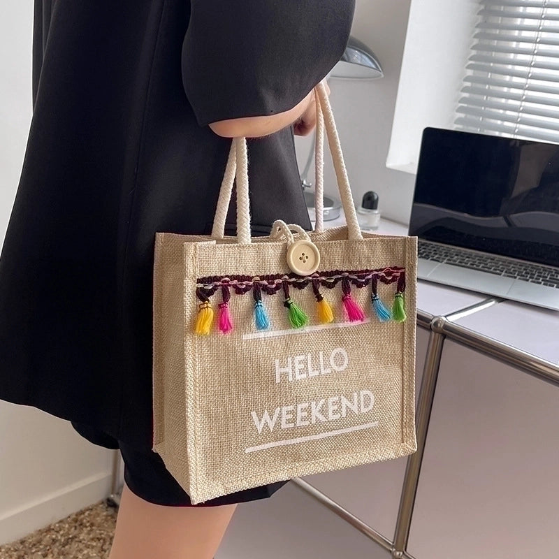 Women's Small All Seasons Canvas Classic Style Square Bag
