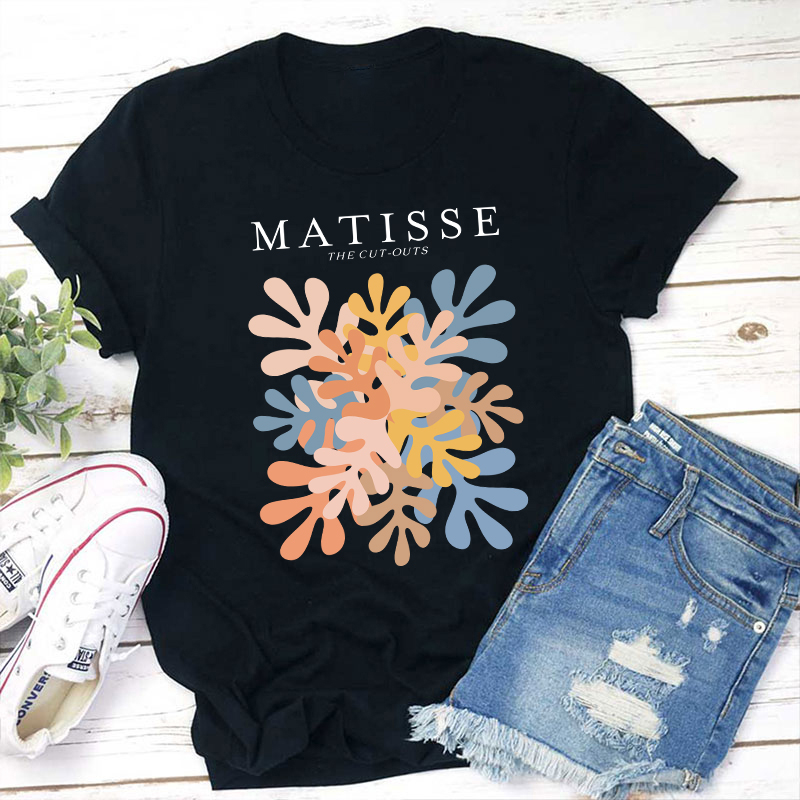 Matisse The Cut Outs Teacher T-Shirt