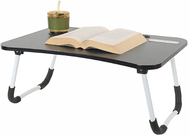 Laptop Bed Desk with USB Port.Lap Desk with Fanand Lamp