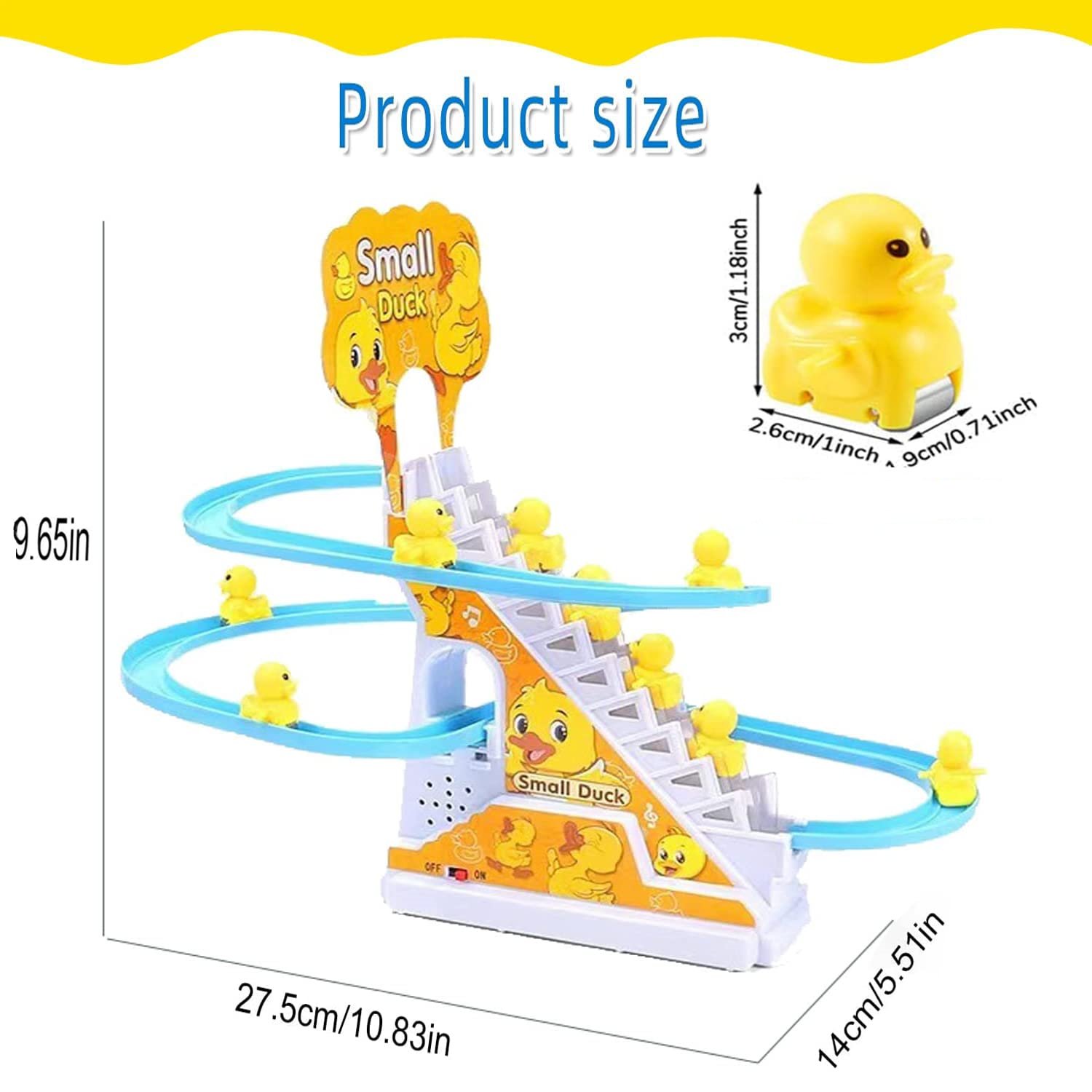 🦆 Little Duck Climbing Stair Toy